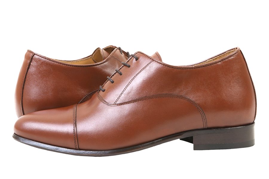 zapatos con alzas hiplus 3009 m oxford en piel boxcalf. sube de 6 a 7 cm de estatura